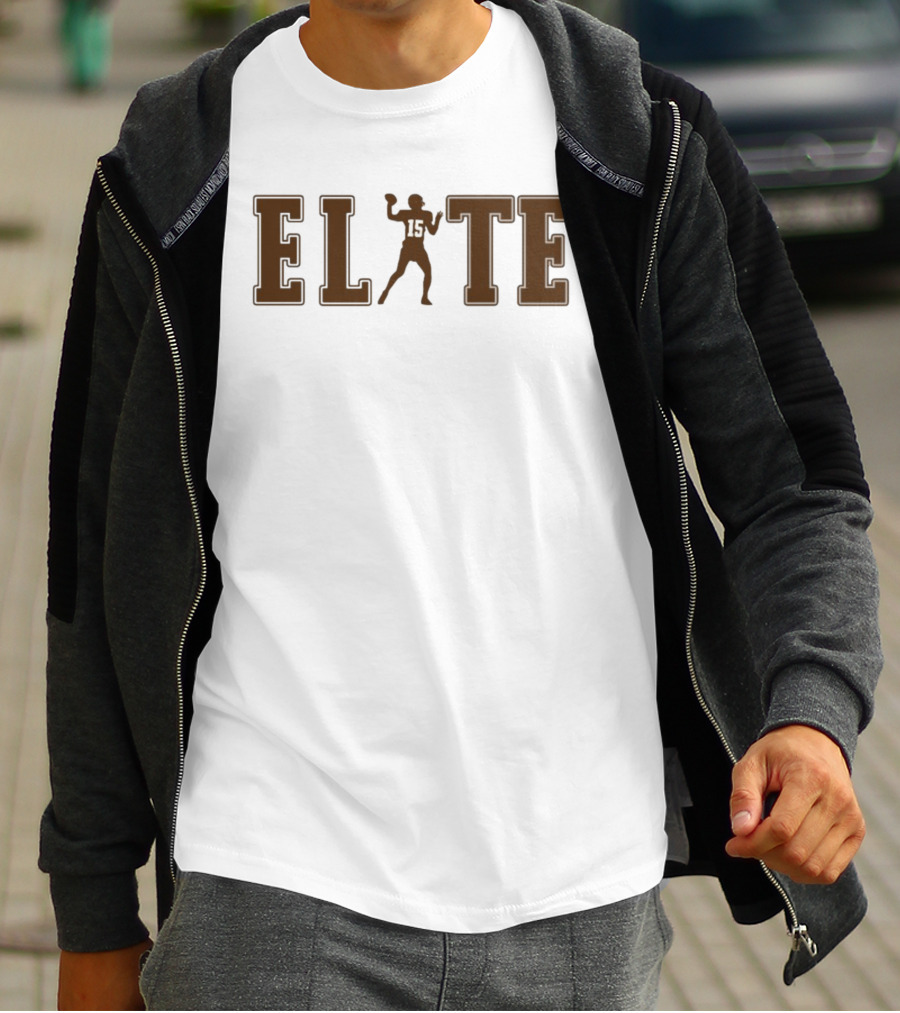 Elite Joe Flacco 15 Bigplay Football Quarterback T-Shirt