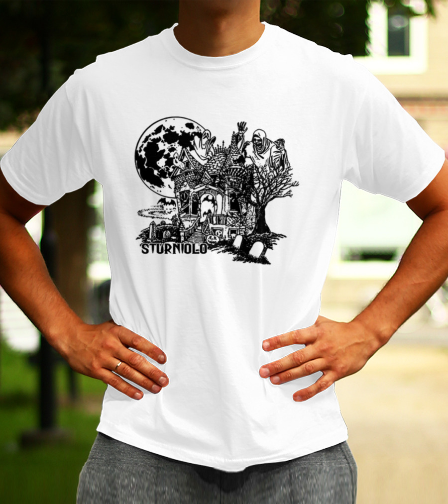 Sturniolo Haunted House Let's Trip Ghosts And Moon T-Shirt
