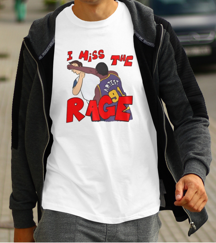 Lucca International I Miss The Rage Artest 91 T-Shirt