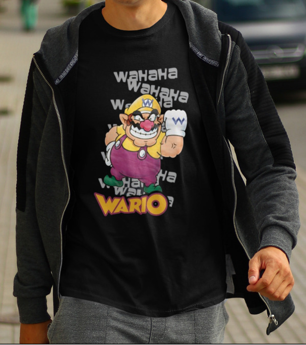 Wahaha Wario Big Beef Wario T-Shirt