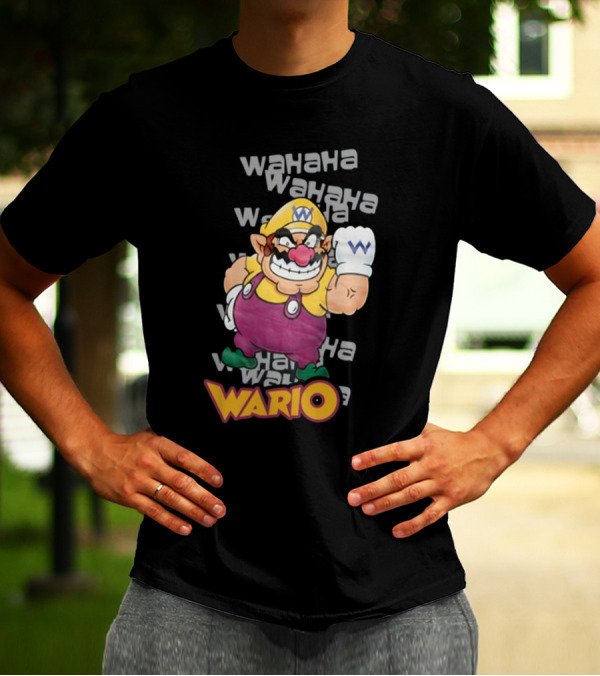 Wahaha Wario Big Beef Wario T-Shirt