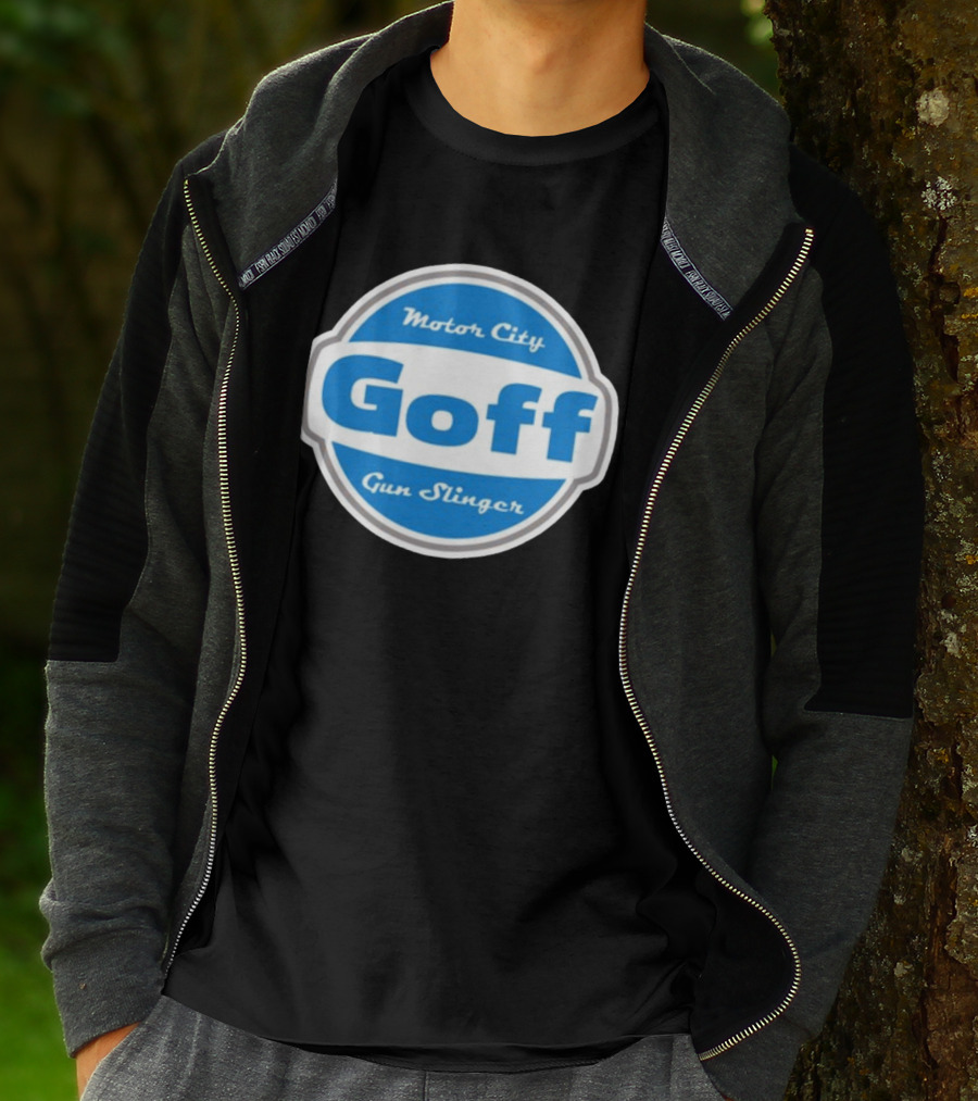 Goff Motor City Gun Slinger T-Shirt
