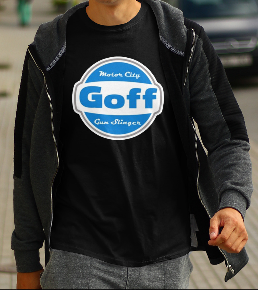 Goff Motor City Gun Slinger T-Shirt