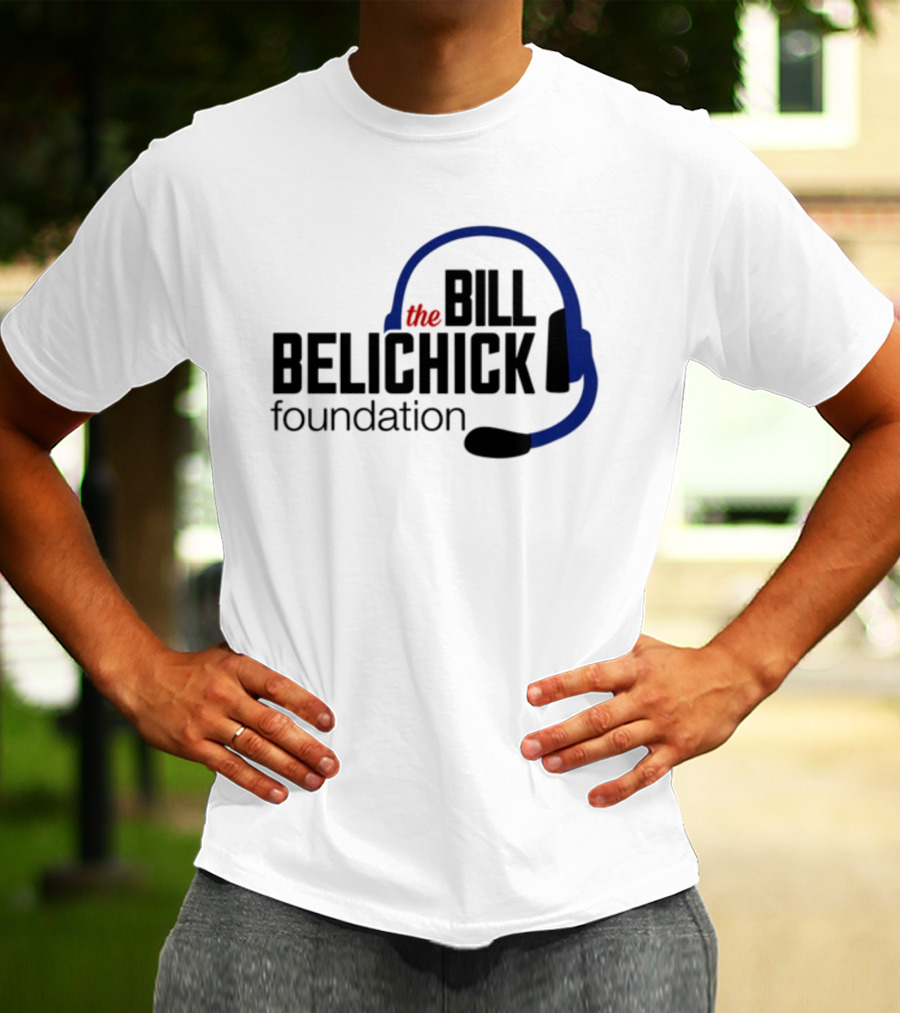 The Bill Belichick Foundation Headset T-Shirt