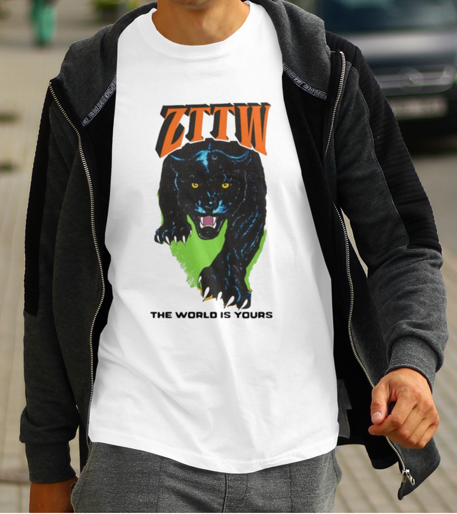 ZTTW The World Is Yours Black Panther T-Shirt