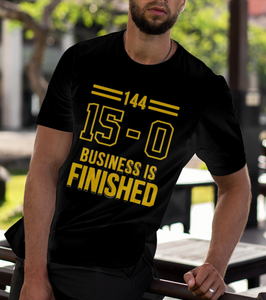 144 15-0 Business Is Finished Triblend T-Shirt