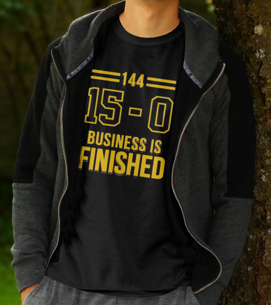144 15-0 Business Is Finished Triblend T-Shirt