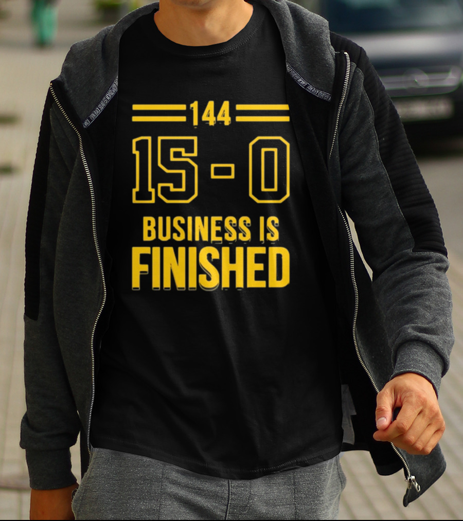 144 15-0 Business Is Finished Triblend T-Shirt