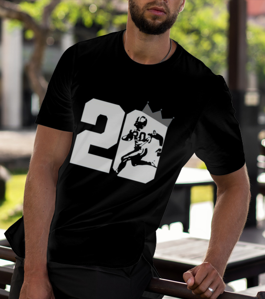 Barry King 20 Football Crown T-Shirt