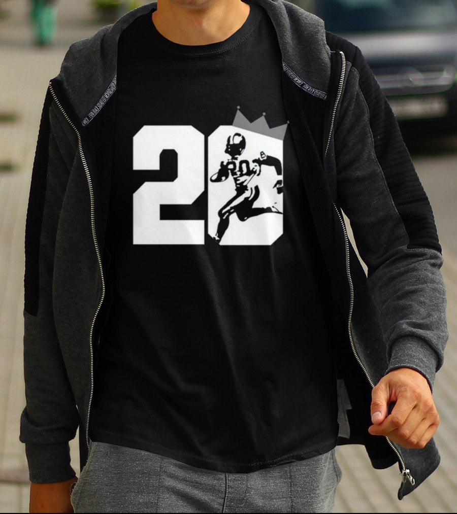 Barry King 20 Football Crown T-Shirt