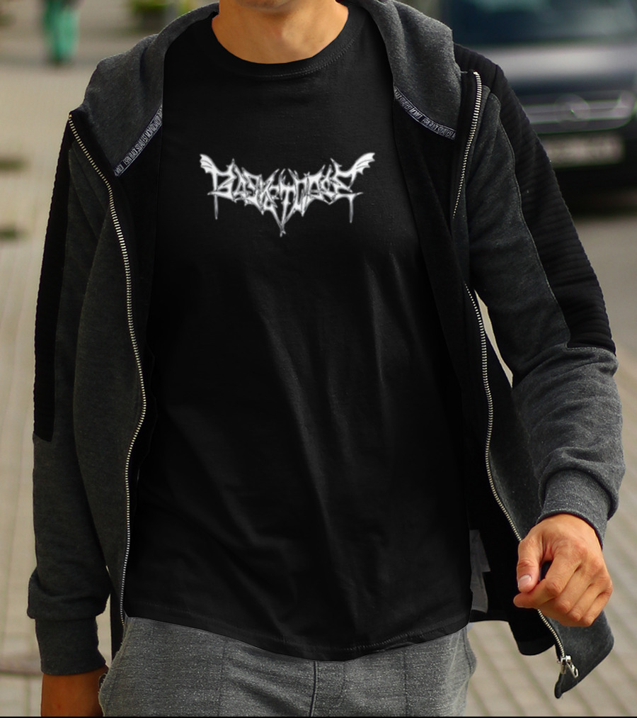 Basketcase Vintage Washed Fleece Gothic T-Shirt