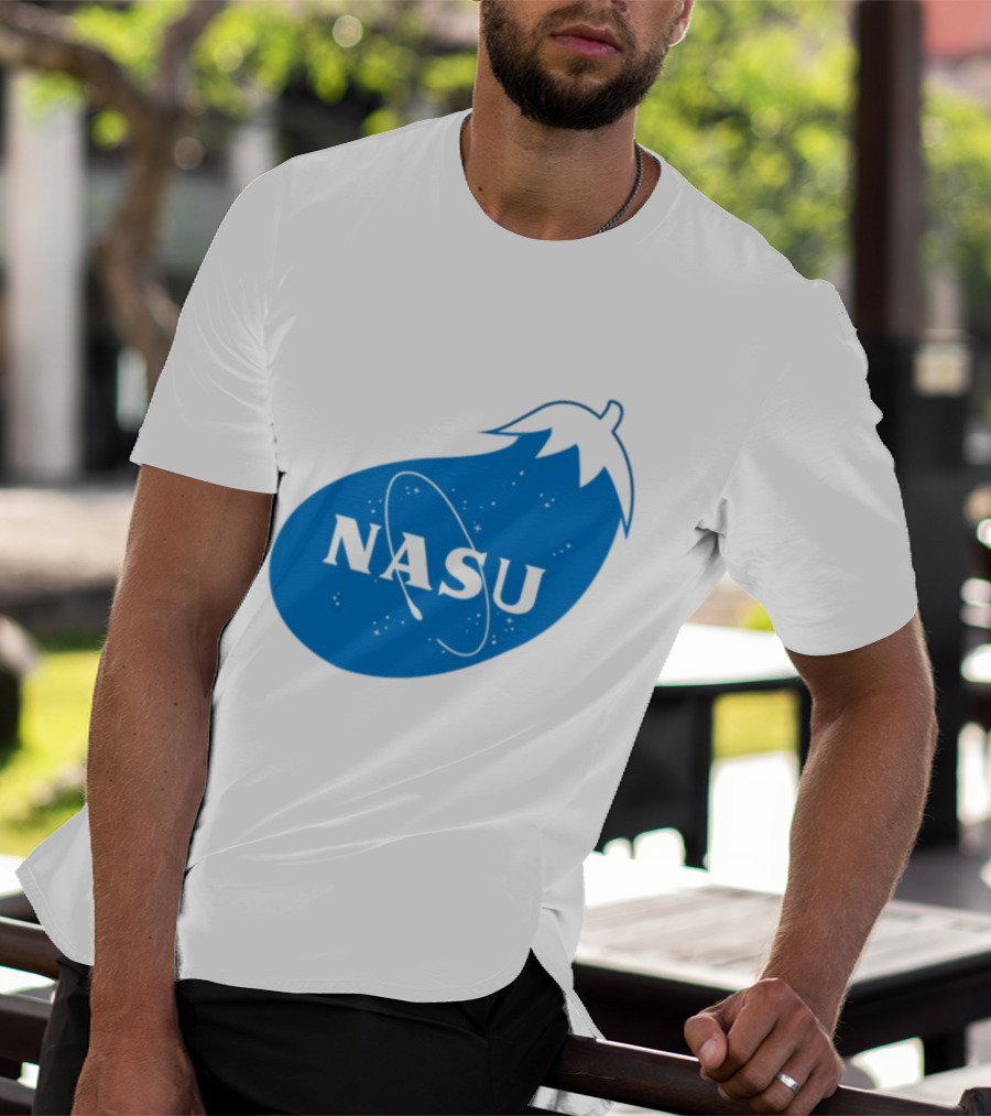 NASA Eggplant Nasu Space T-Shirt