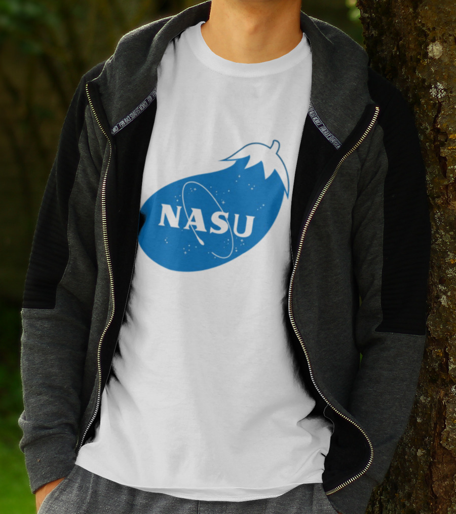 NASA Eggplant Nasu Space T-Shirt