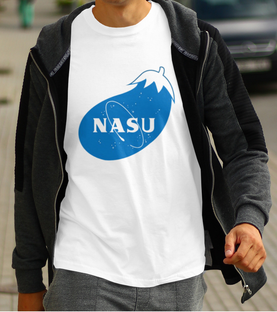 NASA Eggplant Nasu Space T-Shirt