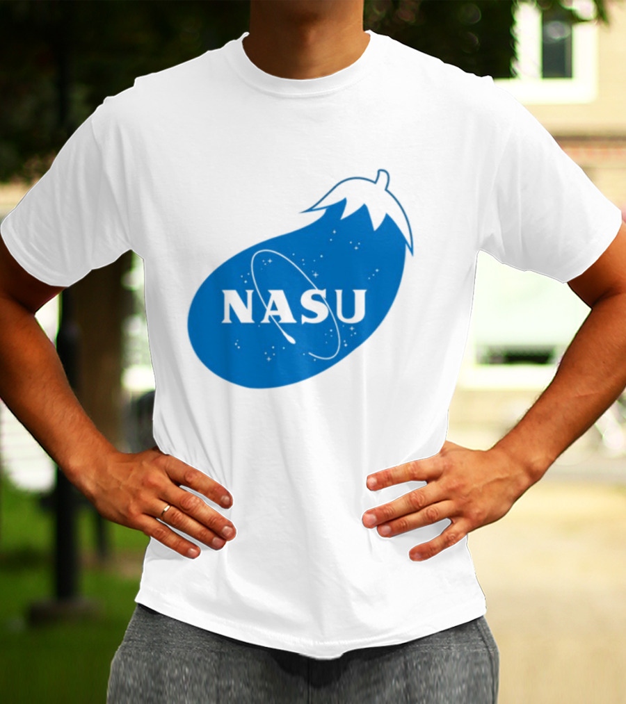 NASA Eggplant Nasu Space T-Shirt