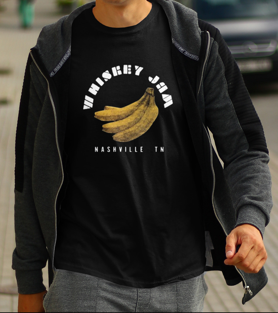 Whiskey Jam Nashville TN Banana T-Shirt
