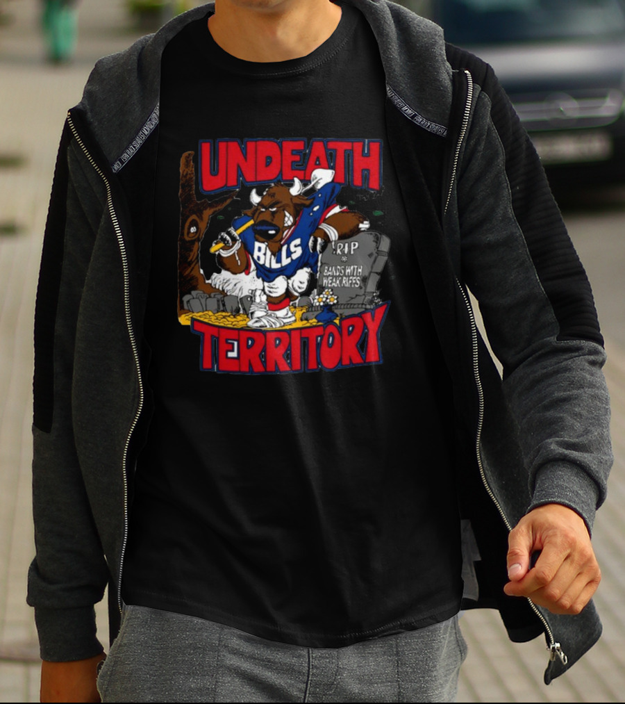 Undeathmetal Undeath Territory Bills Rip Bands With Weak Riffs T-Shirt