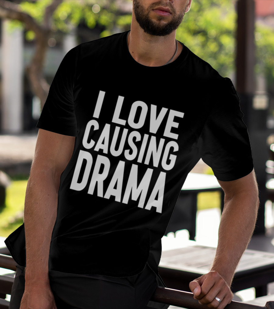 Jaded London I Love Causing Drama T-Shirt
