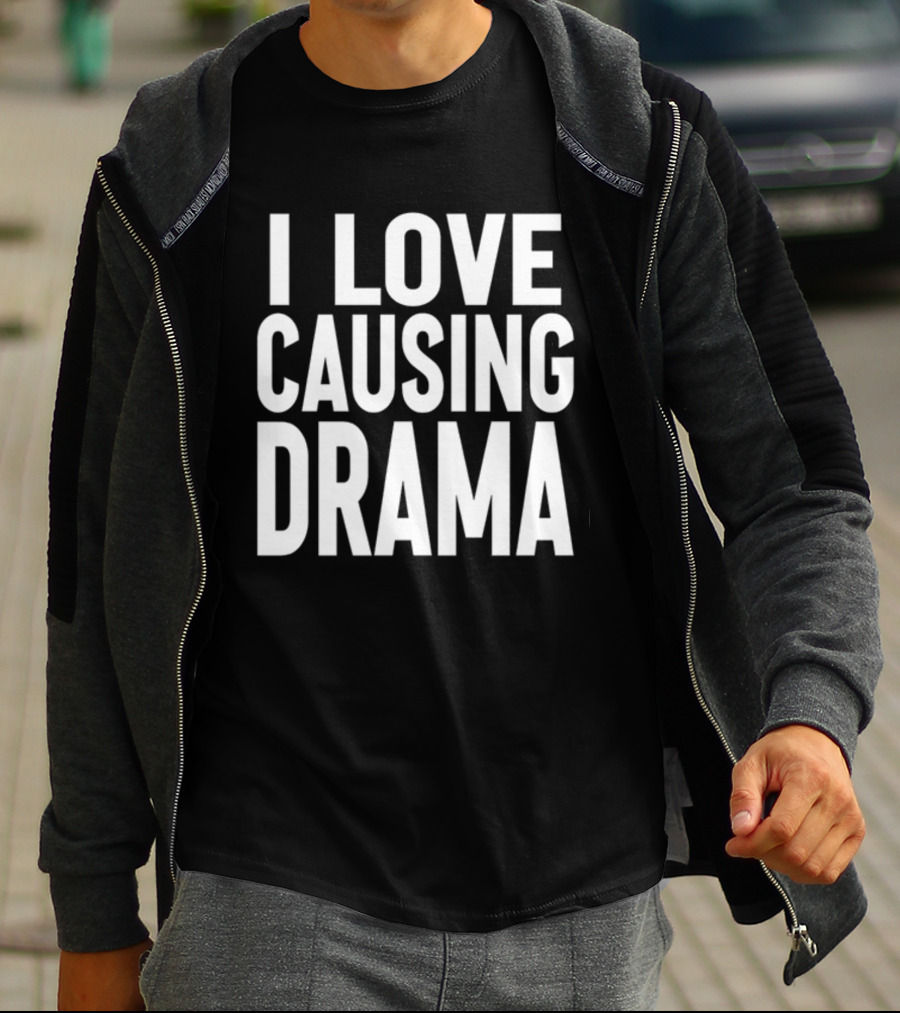 Jaded London I Love Causing Drama T-Shirt