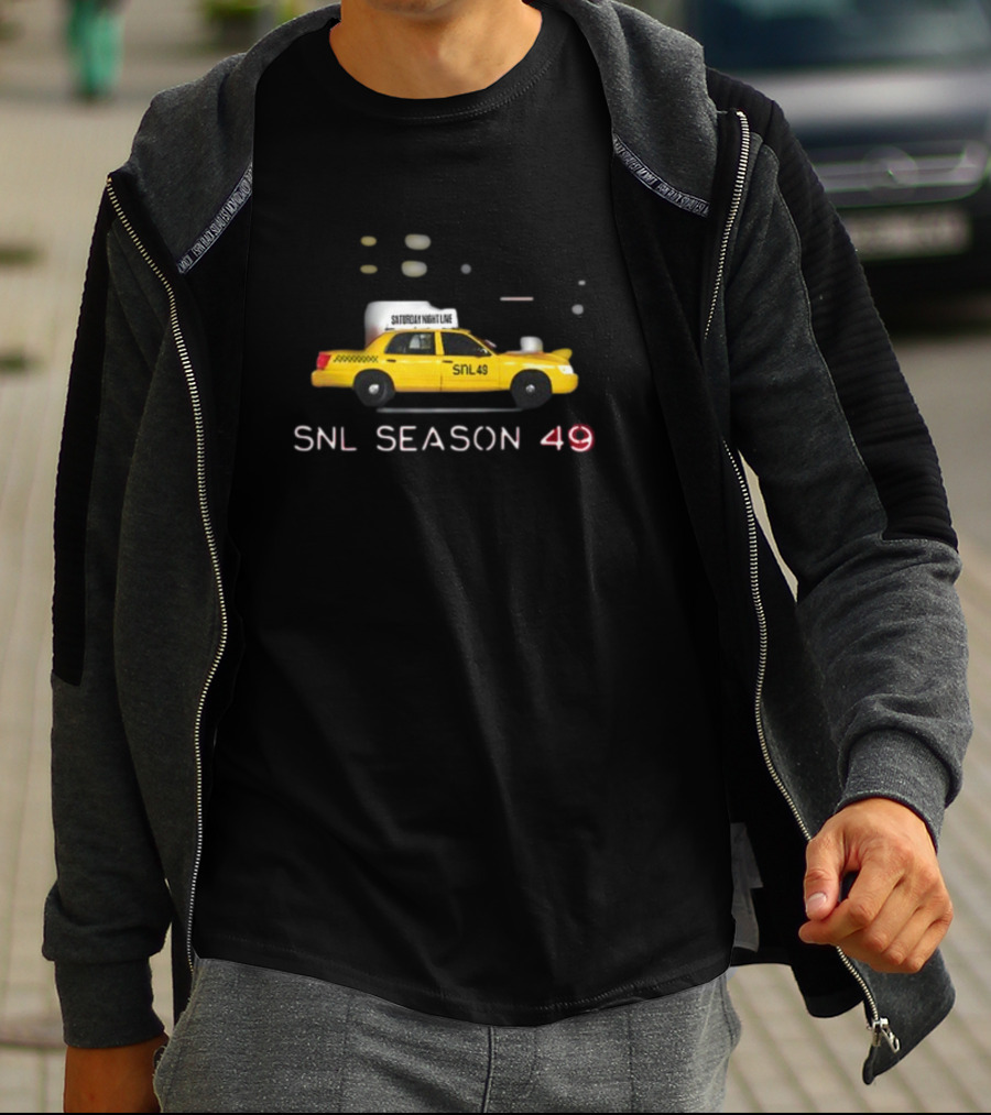 SNL Season 49 Saturday Night Live January 20 Taxi T-Shirt