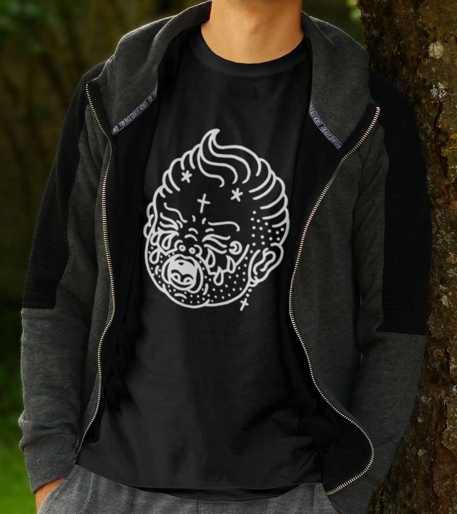 Wade Macneil Crybaby Monochrome T-Shirt