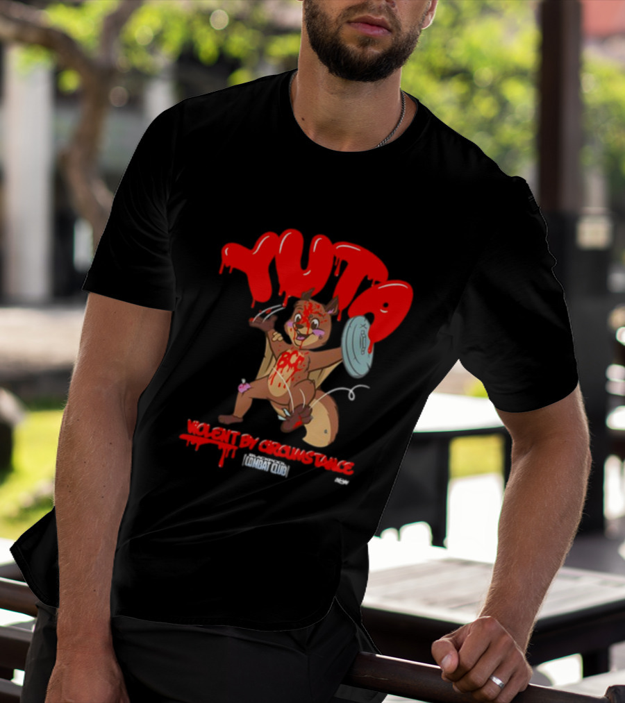 Yuta Violent By Circumstance BCC Combat Club Cartoon T-Shirt