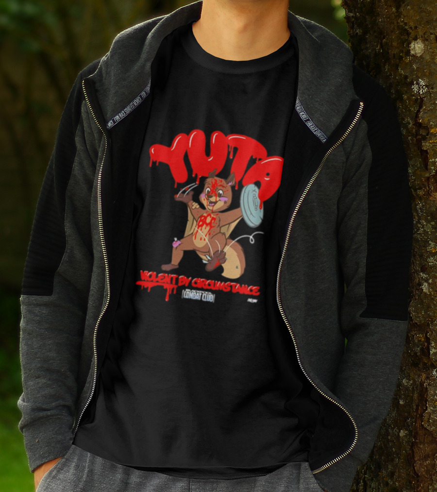 Yuta Violent By Circumstance BCC Combat Club Cartoon T-Shirt