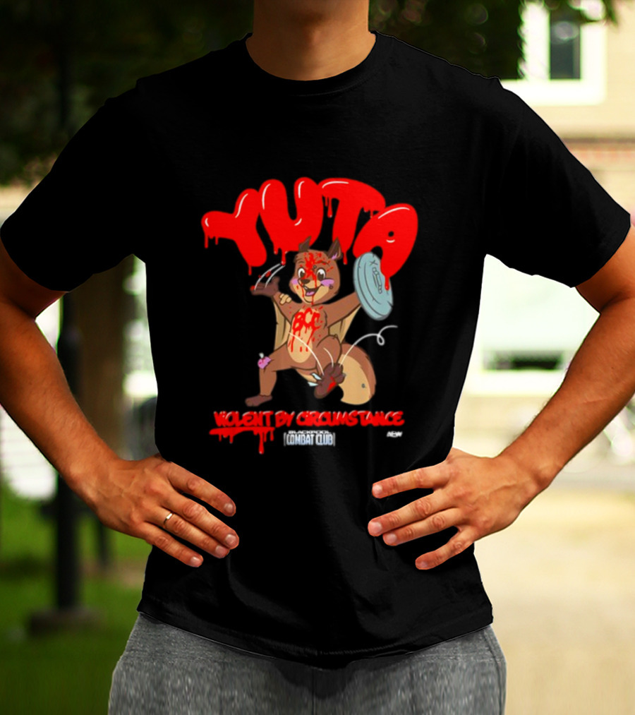 Yuta Violent By Circumstance BCC Combat Club Cartoon T-Shirt