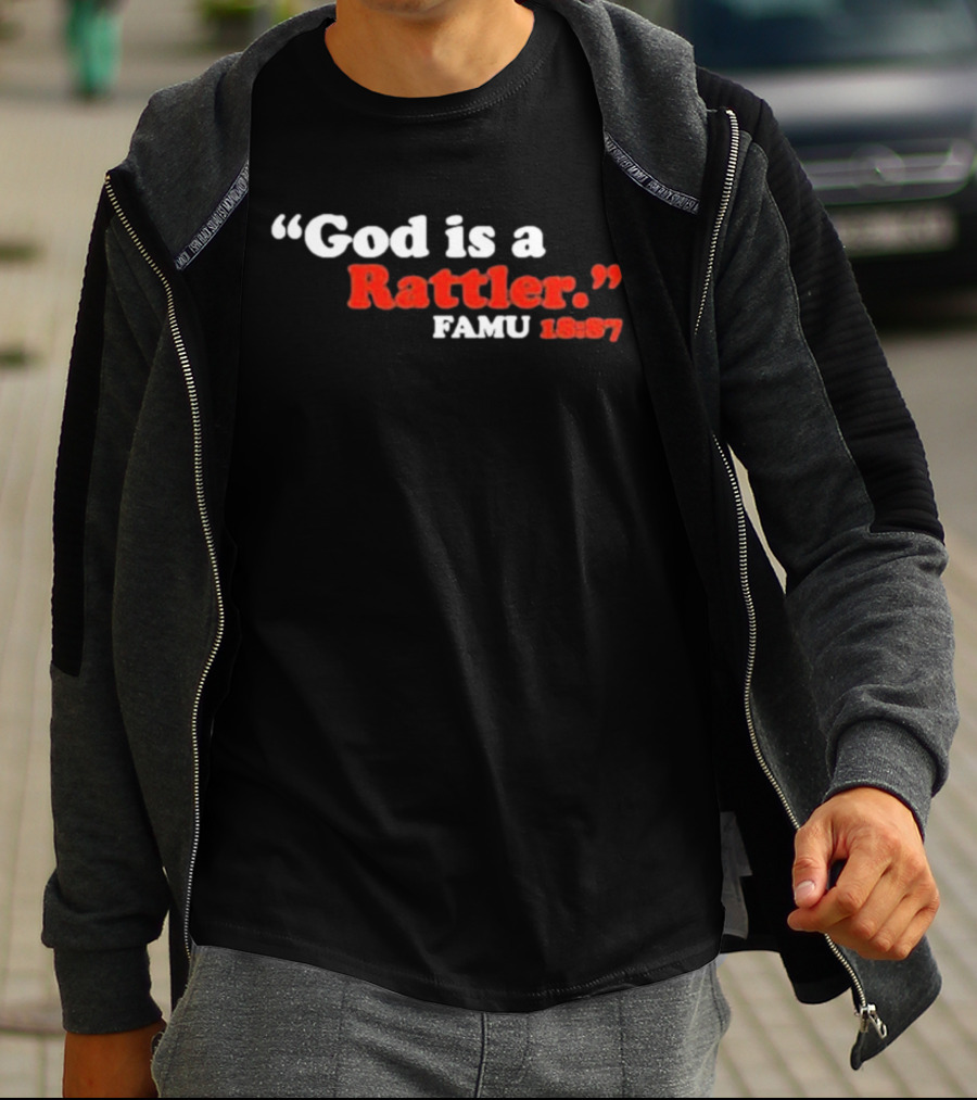 God Is A Rattler FAMU 1887 T-Shirt