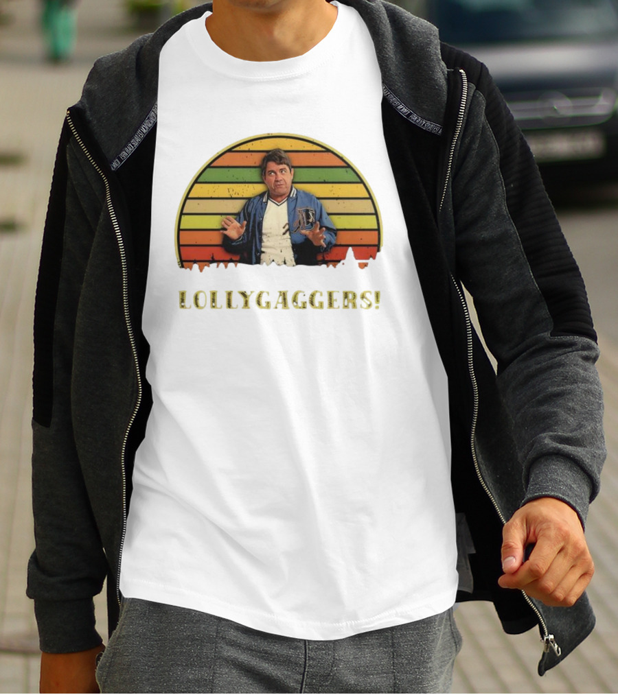 Lollygaggers Vintage Retro Rainbow Jacket T-Shirt