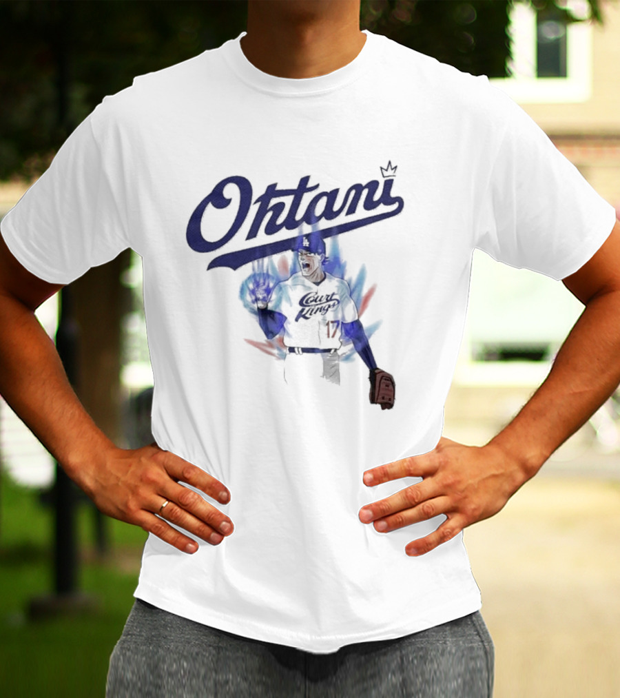 Los Angeles Dodgers Ohtani Court King Dragon Ball T-Shirt