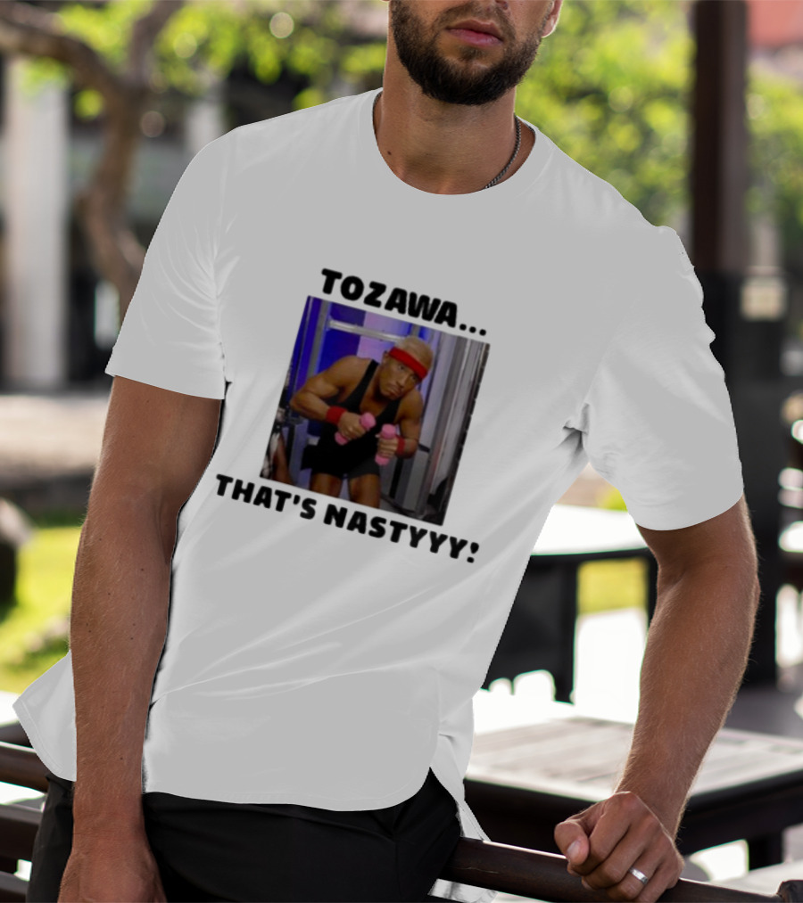 Tozawa. That’s Nastyyy Pink Dumbbells Fitness Focus T-Shirt