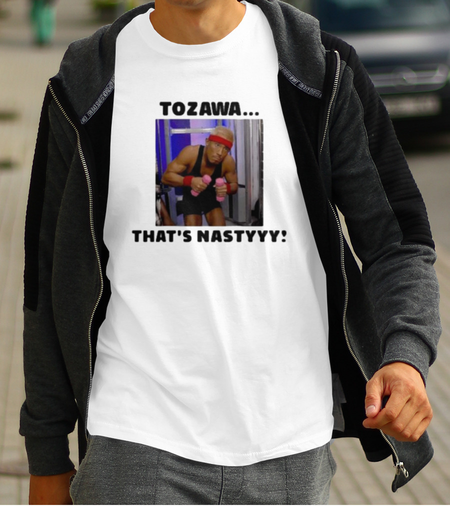 Tozawa. That’s Nastyyy Pink Dumbbells Fitness Focus T-Shirt