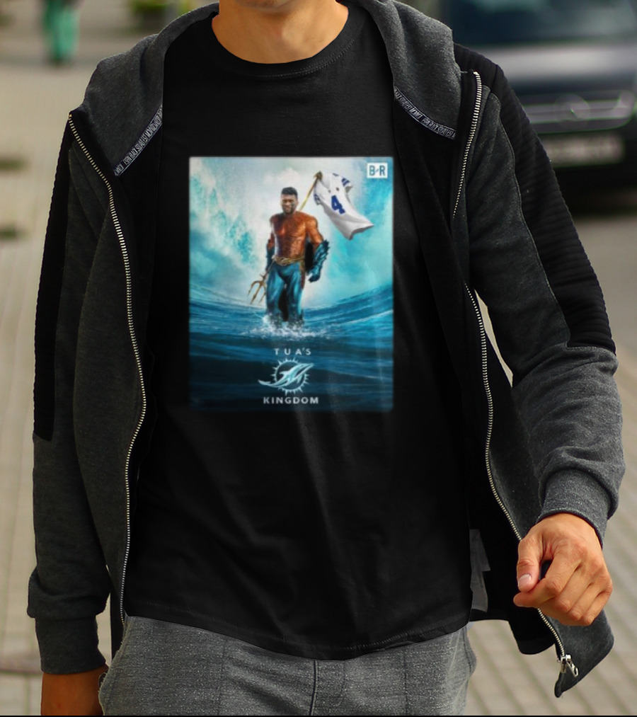 Tua's Kingdom Dolphins Conquer Cowboys B/R T-Shirt