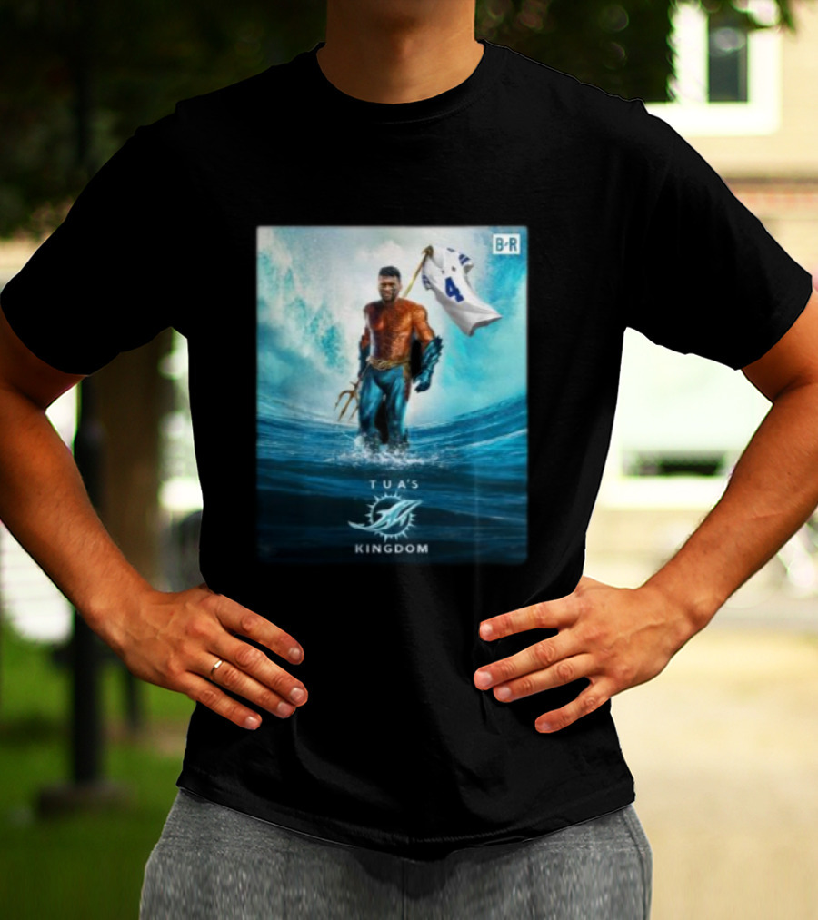 Tua's Kingdom Dolphins Conquer Cowboys B/R T-Shirt