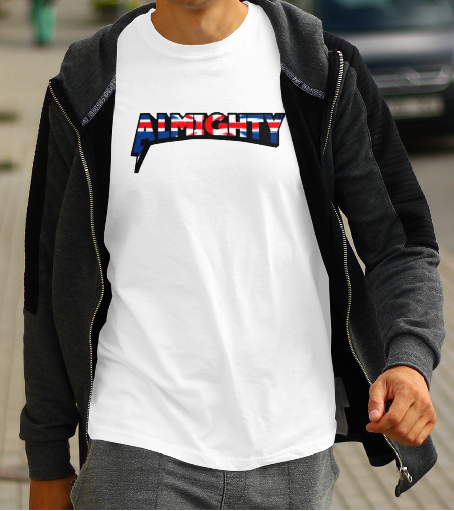 Almighty Union Jack Arnold Billy Allen T-Shirt