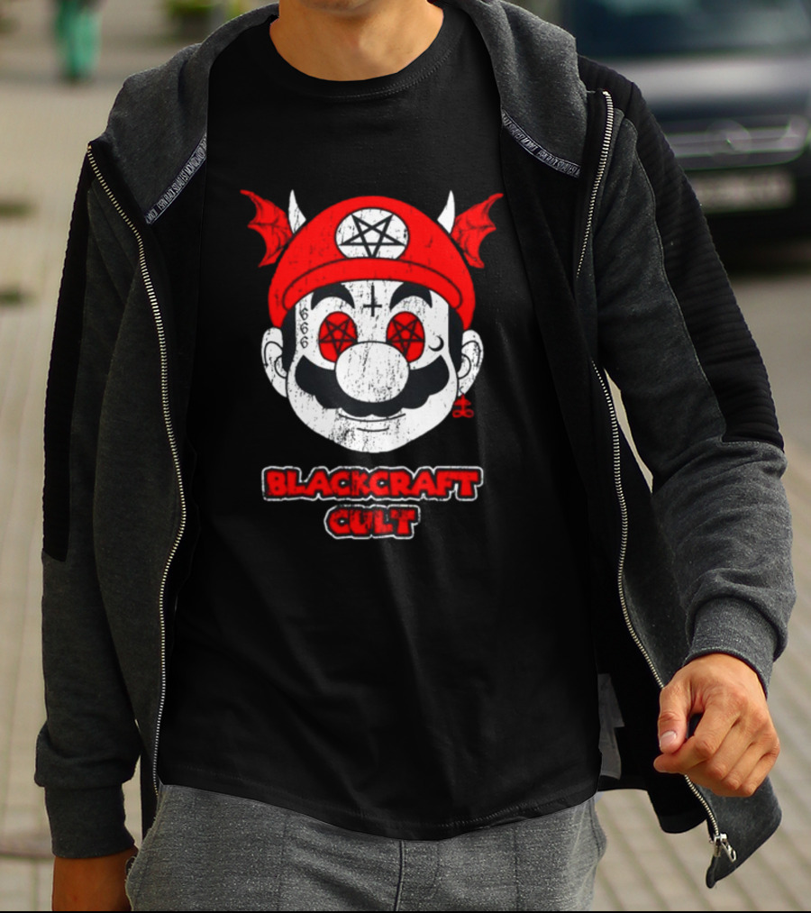 Blackcraft Cult It's A Me Satan Mario T-Shirt