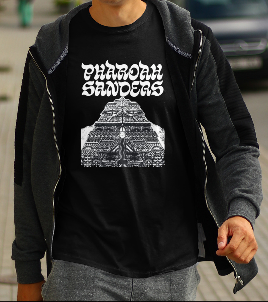 Pharoah Sanders Pyramid Artwork Psychedelic T-Shirt