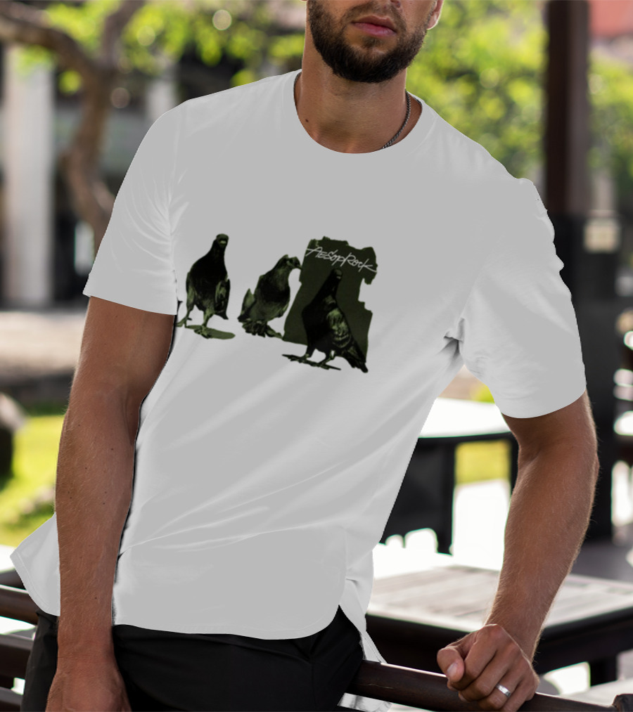 Aesop Rock Pigeonometry Three Pigeons T-Shirt