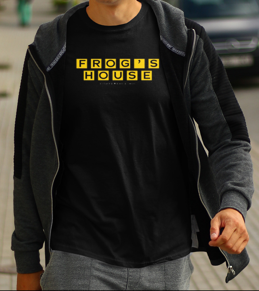 Frog's House Conference Win Blocks Puzzle T-Shirt