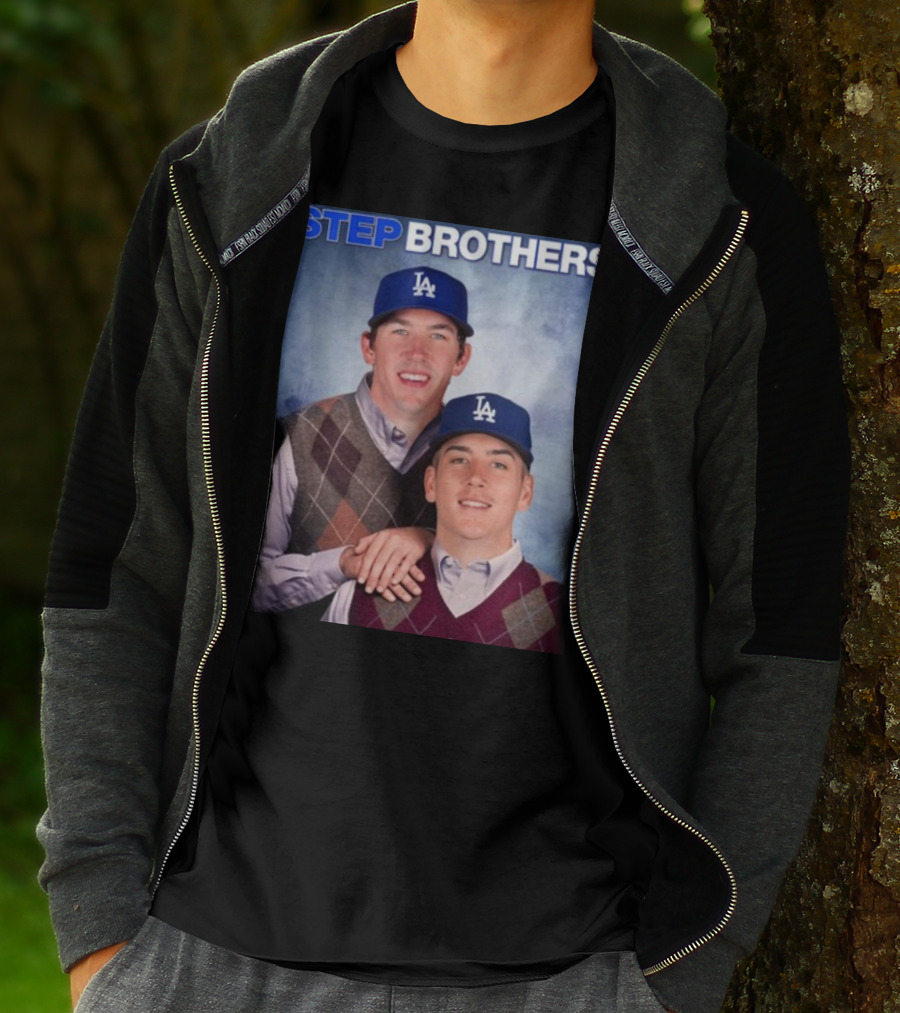 Bobby Miller Walker Buehler LA Step Brothers T-Shirt