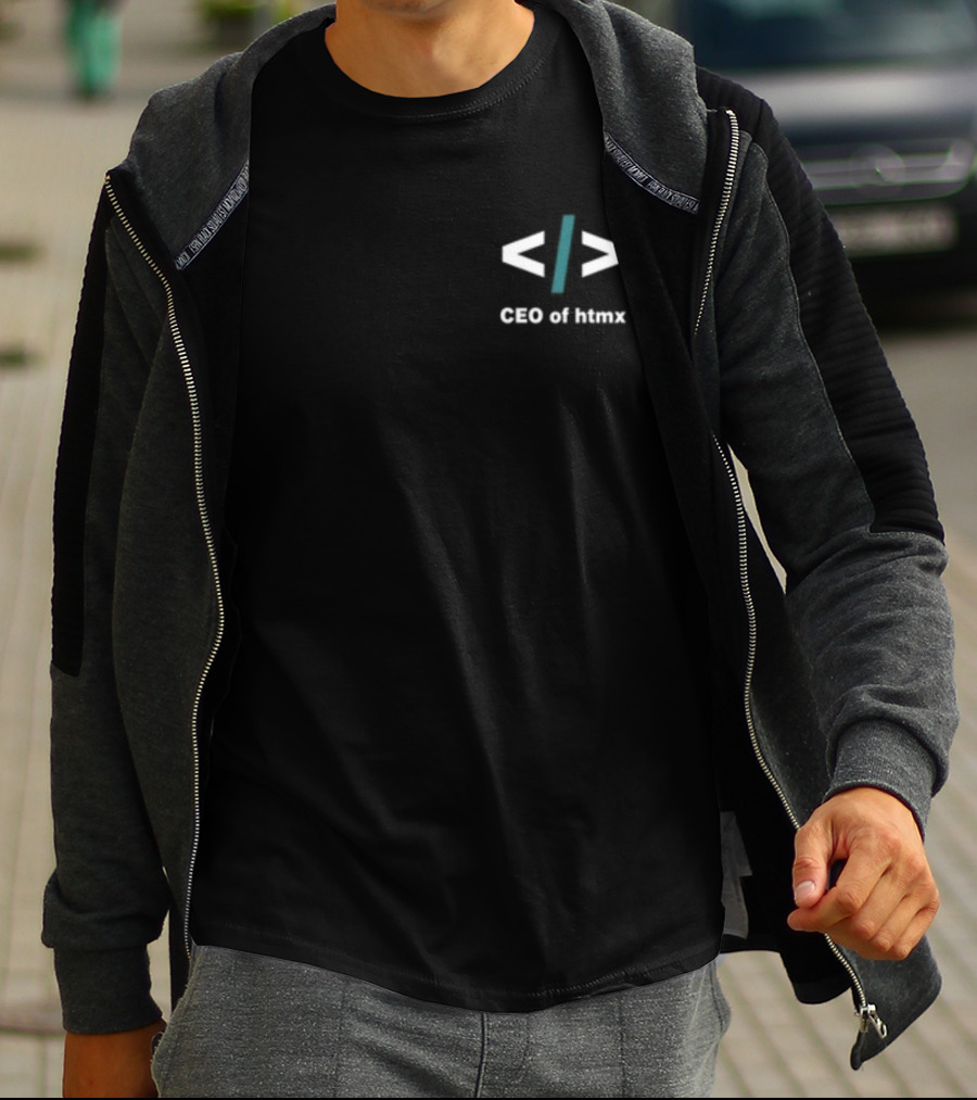 CEO Of Htmx Code Tag T-Shirt