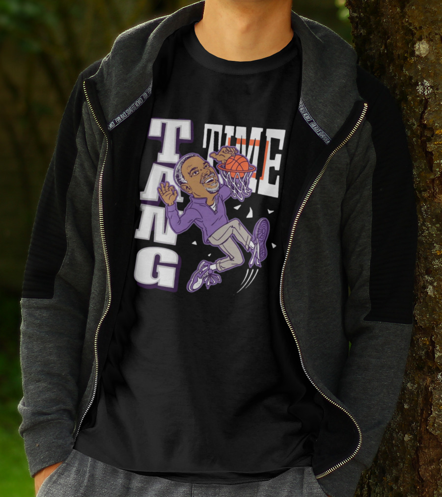 Charliehustle Tang Time Coach Jerome Basketball Slam Dunk T-Shirt