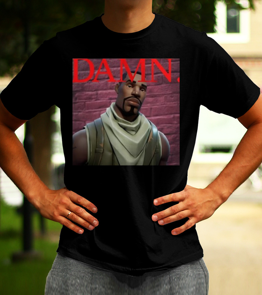 Rroguethreads Kendrick Lamar Spitfire Damn Brick Wall Character T-Shirt