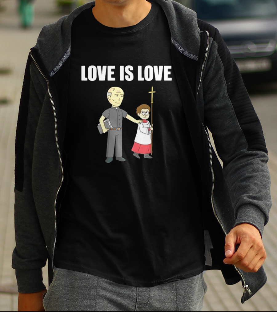Love Is Love Clergy And Choirboy T-Shirt