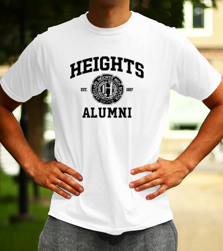 Heights Alumni Cleveland Heights High School Est. 1907 Jason And Travis T-Shirt