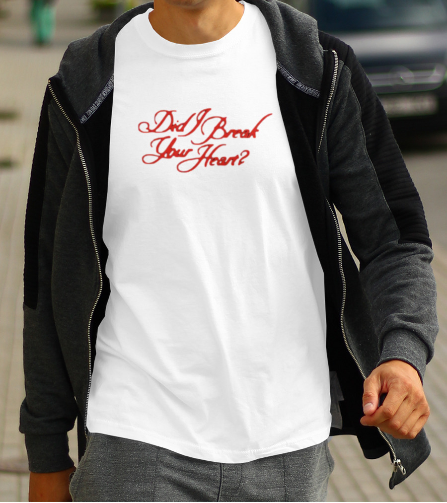 Billie Did I Break Your Heart T-Shirt