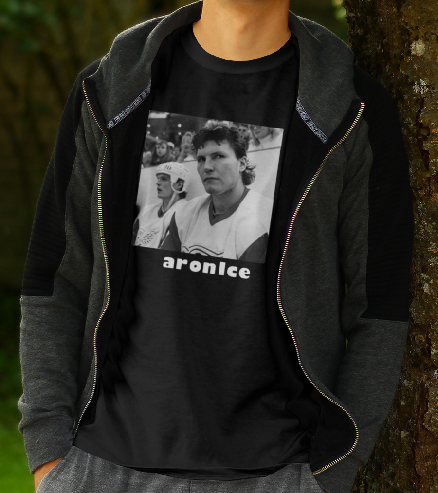 Bob Probert War On Ice Hockey Legend In Action T-Shirt