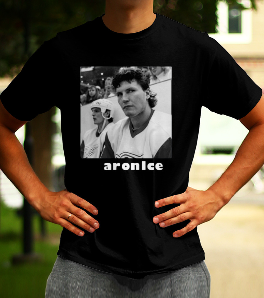 Bob Probert War On Ice Hockey Legend In Action T-Shirt