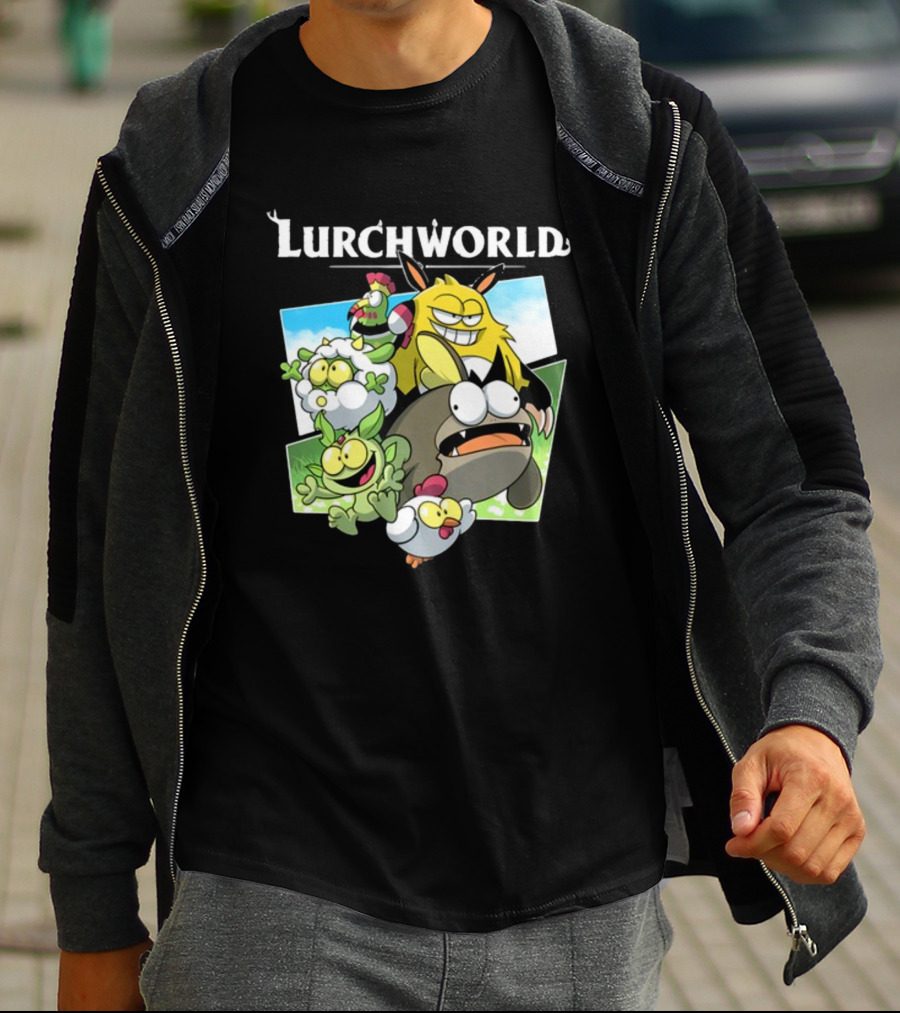 Lurchworld Grnk.Shop Characters Adventure T-Shirt